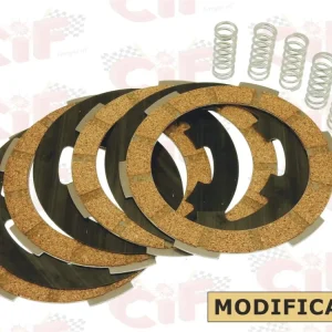 Kit serie dischi frizione rinforzata 6 molle Vespa PK FL RUSH HP - Ape 50