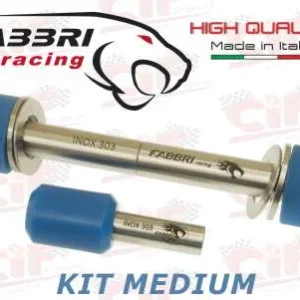 Kit silent block Soft blu Fabbri Vespa 50 Special L N R PK 125 ET3 PRIMAVERA (PER CARTER PIAGGIO)