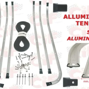 Kit strisce pedana per Vespa PE PX 125 150 200 fino all'83