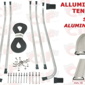 Kit strisce pedana per Vespa PE PX Arcobaleno 125 150 200 dal 1983