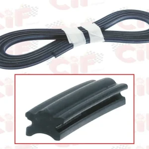Profilo striscina gomma per listelli pedana Vespa 50 - 50 Special 125 ET3