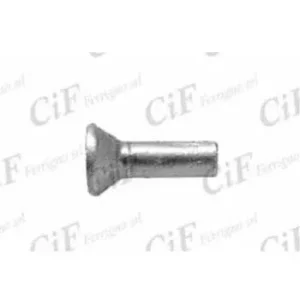 Ribattino alluminio piccolo 3X10mm per fissaggio strisce pedana Vespa
