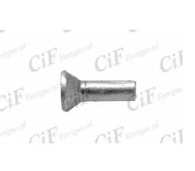Ribattino alluminio piccolo 3X10mm per fissaggio strisce pedana Vespa