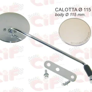 Specchio retrovisore cromato destro Vespa 50 Special L N R PK PX ET3