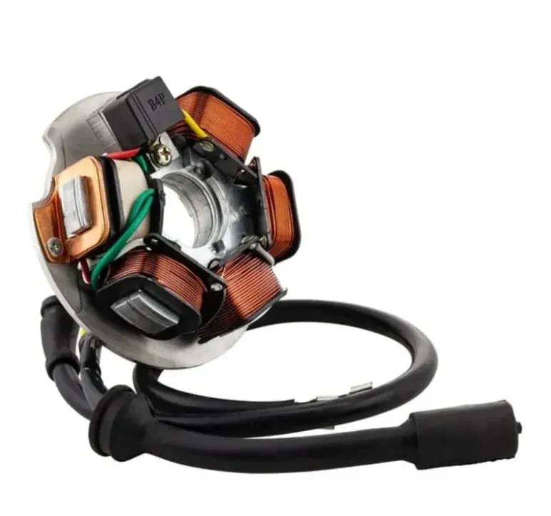 Statore originale Ducati Energia spinotto 5 pin Piaggio Ape 50 - Vespa PK ETS 50 125 con avviamento elettrico