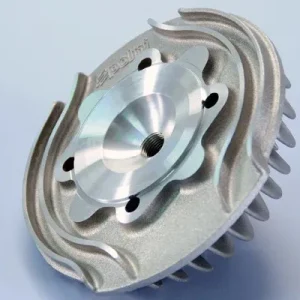 Testata cilindro Polini evolution con candela centrale d.57 Vespa SmallFrame 50 90 125
