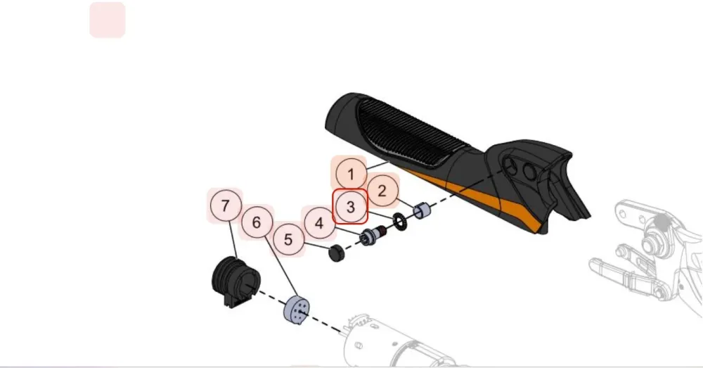 Rondella schnorr 6 Pellenc Vinion Prunion C35 C45 01017