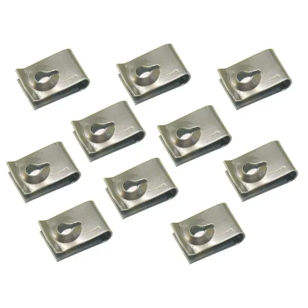 Cif Set 10 Piastrine Per Vite Autofilettante 4,2mm Scooter Piaggio TYPHOON - BEVERLY - CARNABY - FLY - FREE - LIBERTY - MP...