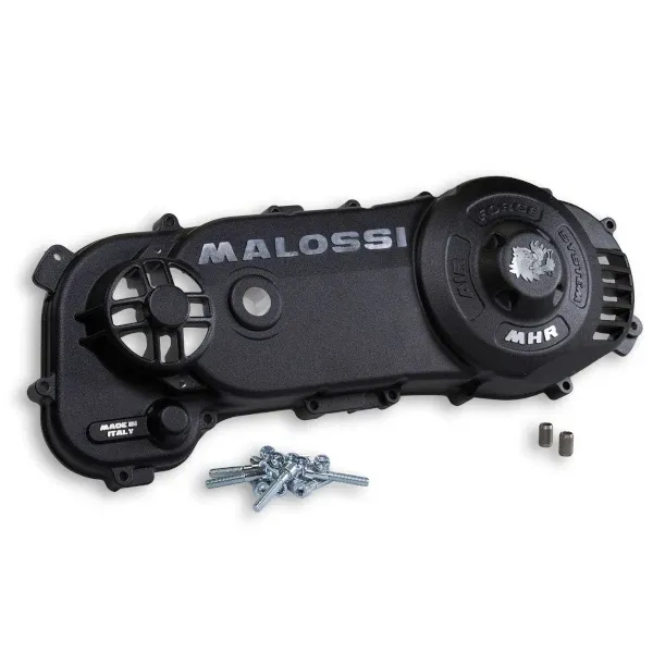 Malossi Air Force Coperchio Completo di Bulloneria Per Carter Piaggio NRG - FLY - TYPHOON - VESPA - Aprilia SR - Derbi GP1...