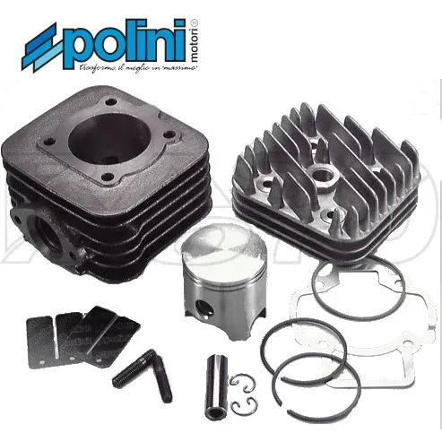 Polini Kit Gruppo Termico Ad Aria 70cc D.47 Cilindro Piaggio SFERA - FREE - LIBERTY - FLY -ZIP - TYPHOON - VESPA - Aprilia...