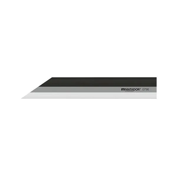 Riga MATADOR DIN 874 200 x 22 x 6 0798 3020 con Nastro Fibra di Vetro