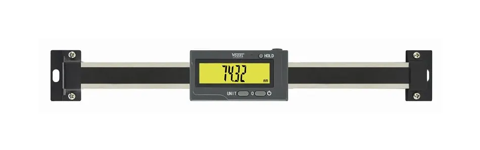 Righello elettronico digitale Vogel Germany IP67 versione orizzontale 500 mm / 20 pollici 102963 8m Portata | 25mm Larghezza