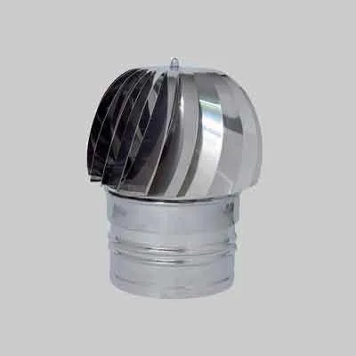 FUMAIOLO ZINCATO EOLICO TONDO Ø 80 mm. Prezzo per Pezzo.