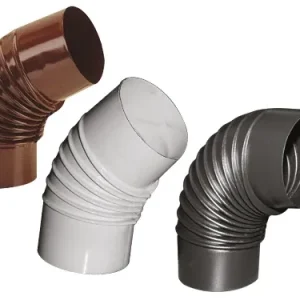 Gomiti aperti 45° smaltati Ala Classic per stufe. Prezzo per Pezzo.