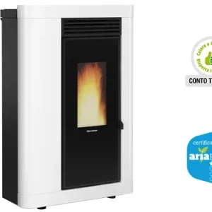 Stufe pellet Annabella Plus 5.0 Canalizzata Nordica Extraflame. Prezzo per Pezzo.