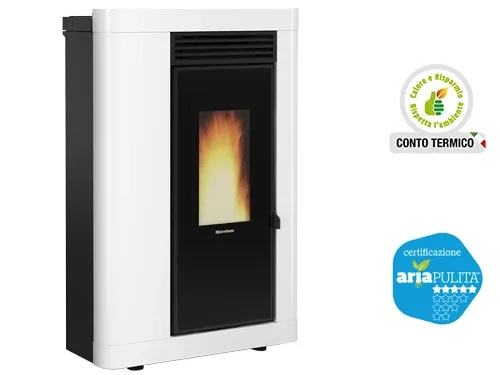 Stufe pellet Annabella Plus 5.0 Canalizzata Nordica Extraflame. Prezzo per Pezzo.