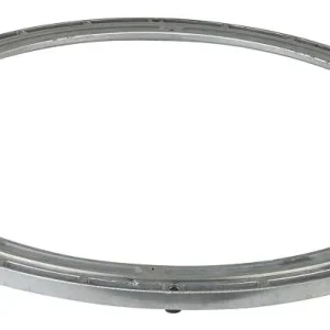Ralla rulli BS portata 350 kg spessore 15 mm Ø esterno 450 mm alluminio (senza denti) D84.450