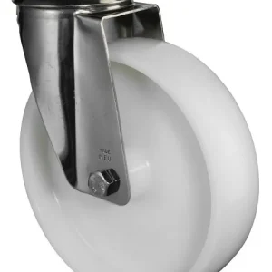 Rulli BS rullo di trasporto acciaio inox larghezza ruota 50 mm Ø ruota 200 mm portata 200 kg rivestimento/corpo ruota plas...