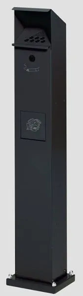 Resistente Sostanze Chimiche VAR posacenere / colonna portarifiuti verticale SG 115 antracite 3950