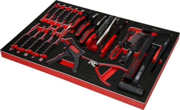 KS Tools PERFORMANCEplus set di utensili 23 pezzi pinze martello e scalpello 811.1023