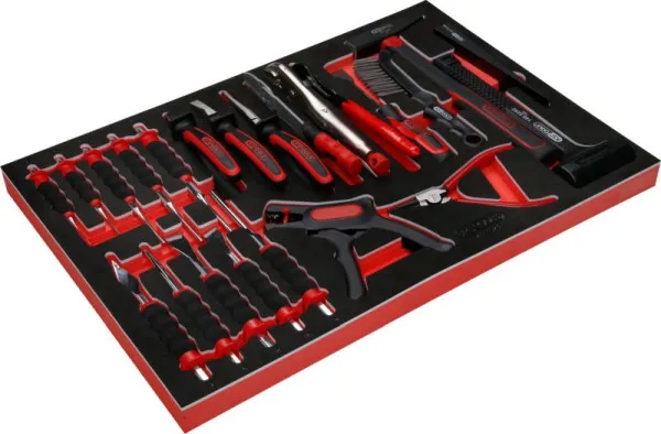 KS Tools PERFORMANCEplus set di utensili 23 pezzi pinze martello e scalpello 811.1023