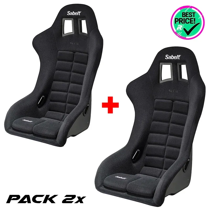 Pack 2 pz. x Sabelt - Sedile GT-3 (FIA 8855-1999)