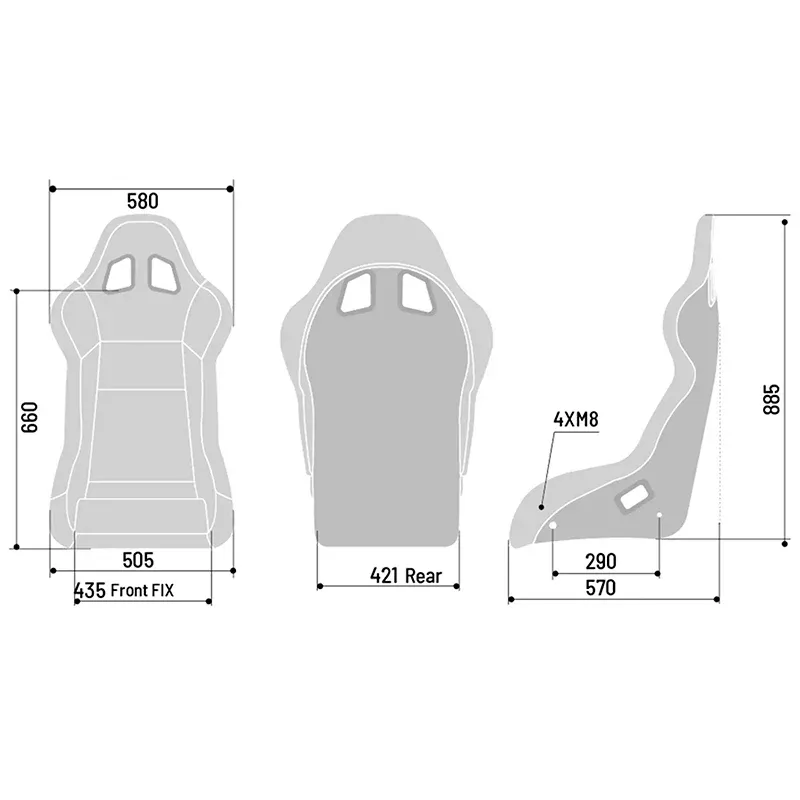 Sparco - Sedile Evo L QRT X