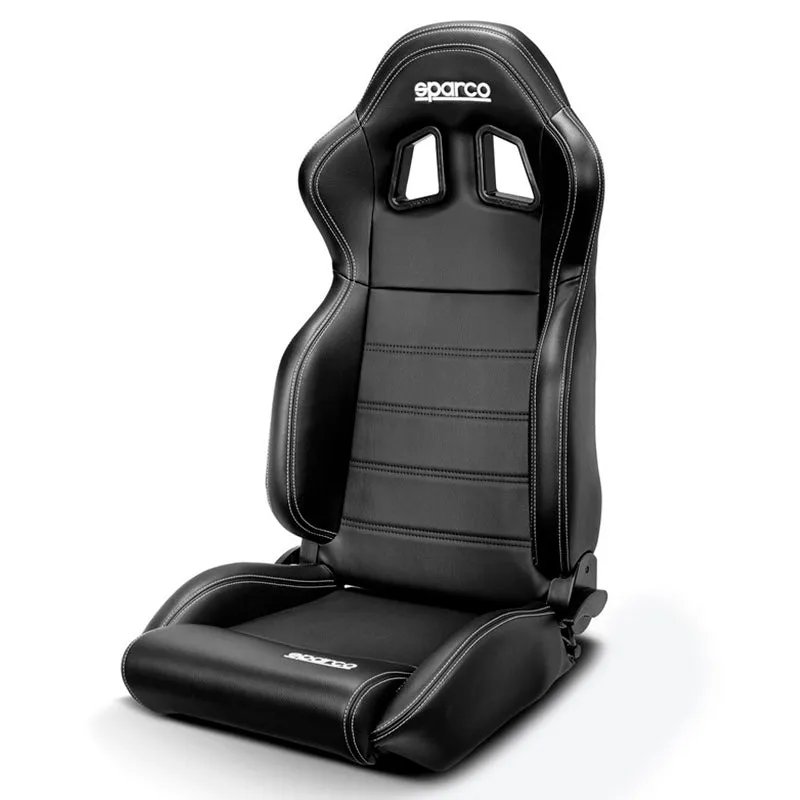 Sparco - Sedile R100 MY2022 (similpelle nera Sky)