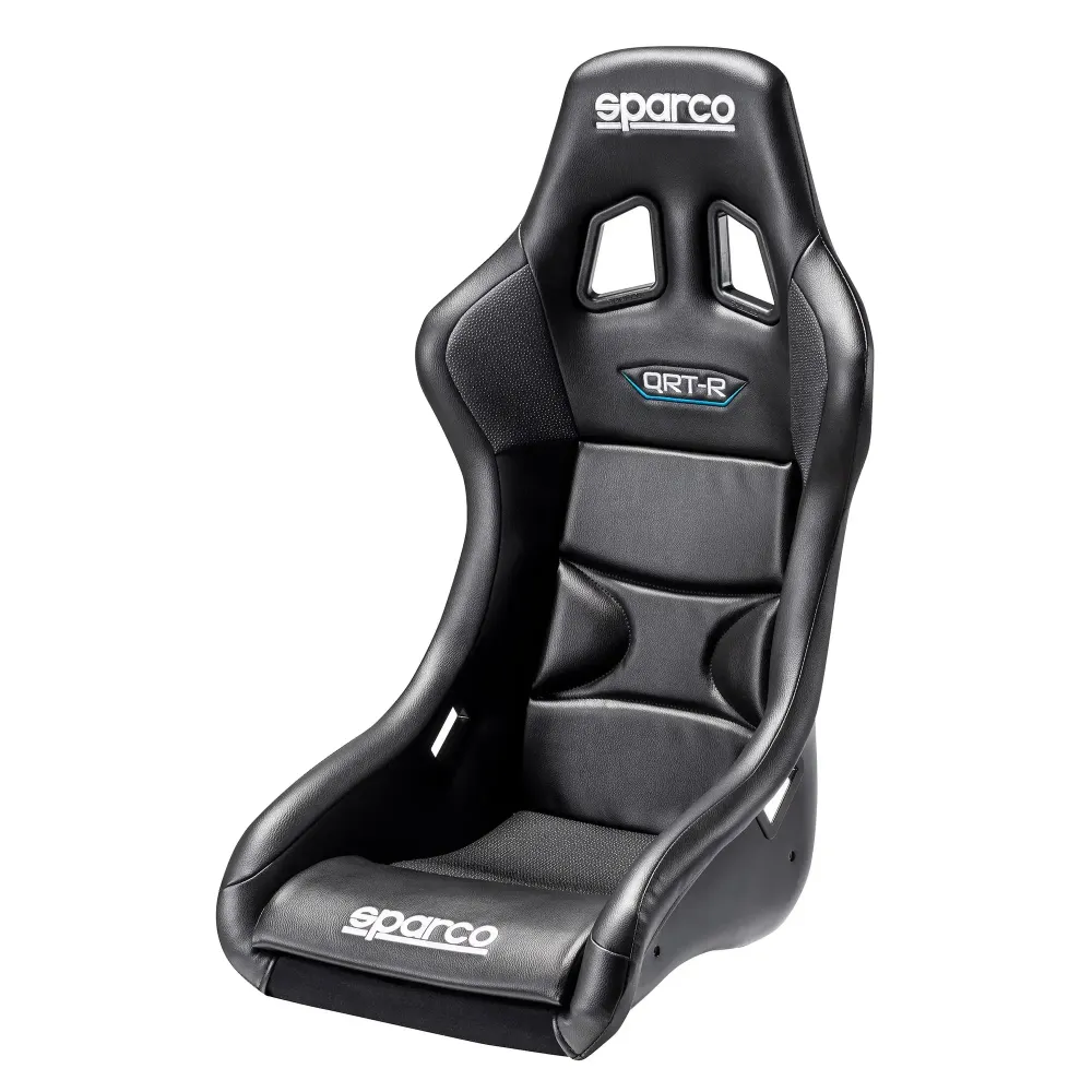 Sparco - Sedile da corsa QRT-R - Pelle nera