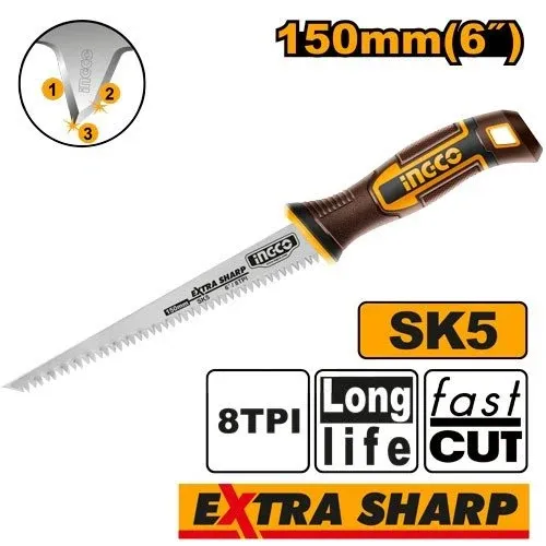 Seghetto Cartongesso 150 mm Acciaio Cromato