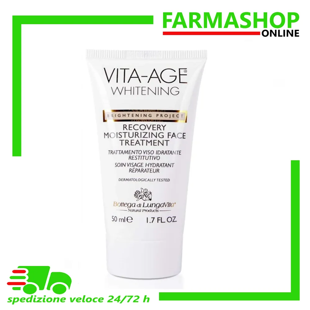 Bottega di LungaVita TRATTAMENTO VISO IDRATANTE RESTITUTIVO VITA-AGE WHITENING - Nutre profondità restituendo idratazione...