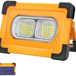 FARO EMERGENZA E LAVORO 80W PORTATILE SOLARE