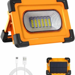 FARO LED EMERGENZA PORTATILE 60W SOLARE