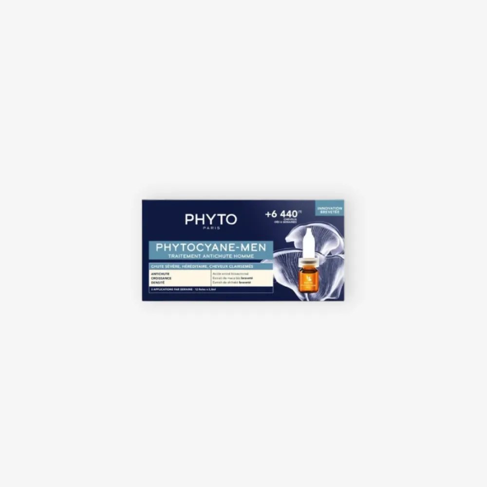 Phyto Phytocyane ~ Fiale Uomo Caduta Severa 12x5ml