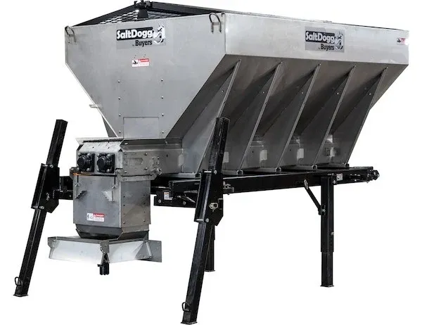 Buyers 14512F577121 Saltdogg 9.0 Cubic Yard 12 Ft Hydraulic Duale Auger Spreader