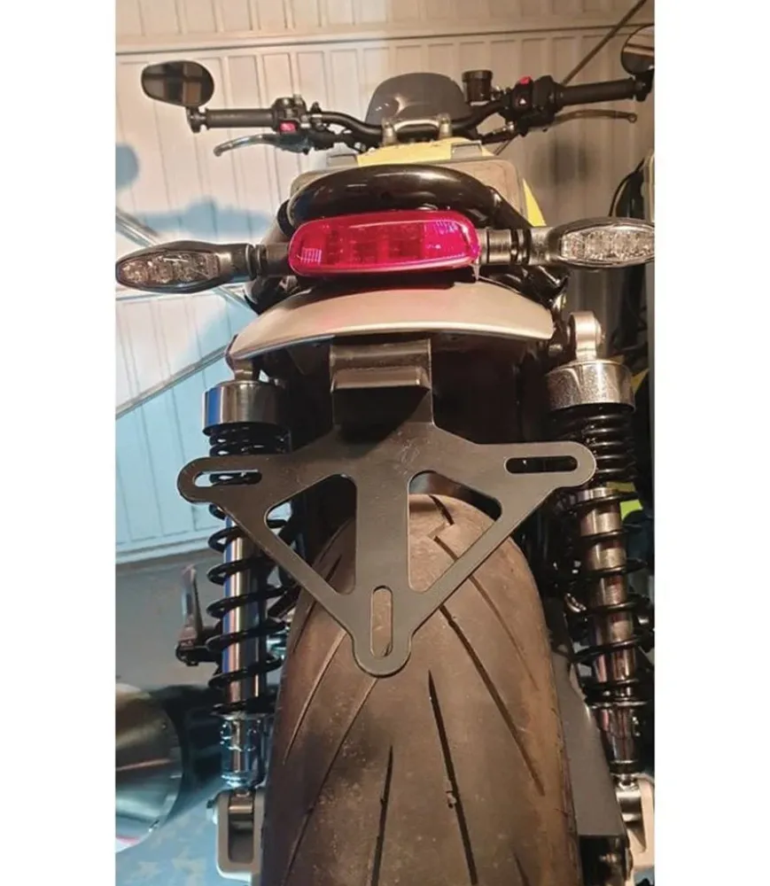 License Plate Holder Minimo Triumph Speed Twin 1200