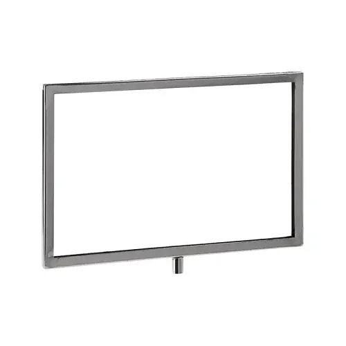 1/4" x 3/8" metallo Sign Holder W/ Mitered Corners Econoco MC711 (Pack 5)
