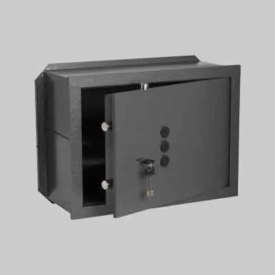 CASSAFORTE CON CHIAVE E COMB. MECC. ART. 82210 CISA mm 490x250x360h,2 Cat. Orizz.,2 Cat. Vert.,1 rip. Prezzo per Pezzo.