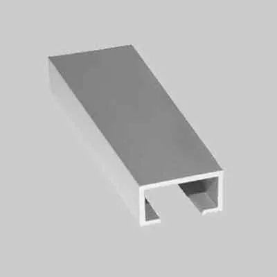 LISTELLO PER RIVESTIMENTI 'PIATTO' H mm 10x8 - Lucido - mt 2,50. Prezzo per Metro lineare.