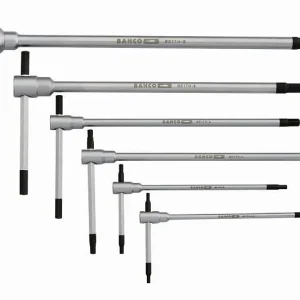 Set chiavi brugola con impugnatura T Bahco 6 pezzi BE1TH-S6 Acciaio Cromato