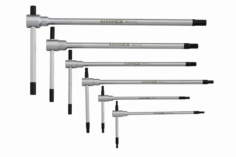 Set chiavi brugola con impugnatura T Bahco 6 pezzi BE1TH-S6 Acciaio Cromato