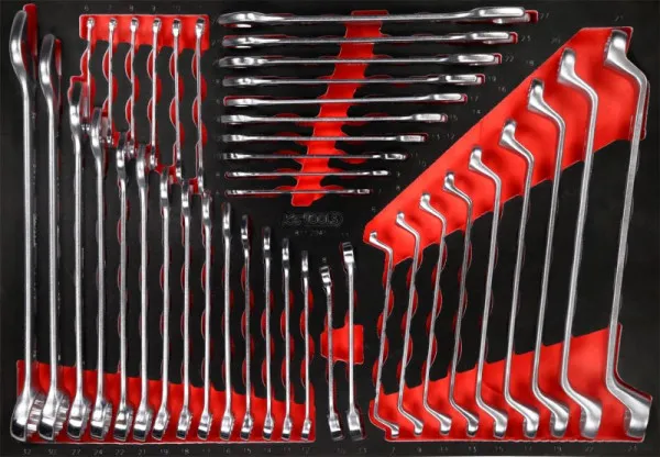 Set di chiavi KS Tools con inserto schiuma 41 pezzi 811.2041 per Montaggio Mobili