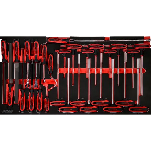Set di utensili KS Tools PERFORMANCEplus 28 pezzi pinze e fondamentale angolare con impugnatura T 813.0028 per Fai da te D...