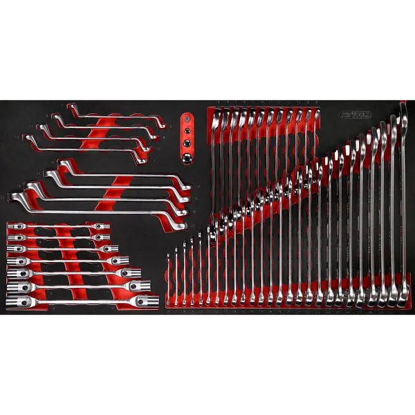 KS Tools PERFORMANCEplus set di strumenti cruciale da 57 pezzi 813.0057