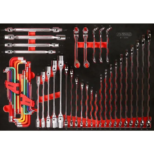 KS Tools PERFORMANCEplus set di strumenti principale da 49 pezzi 811.0049
