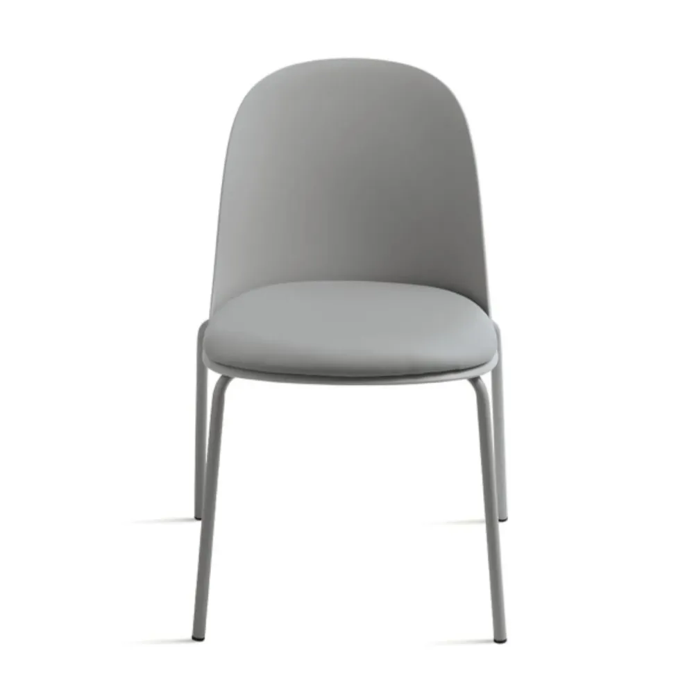 Anticalcare Professionale Set di sedie imbottite moderne "Marvin" polipropilene cm 50x52 h80