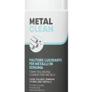 Camp -METAL CLEAN-Schiuma, Polish Metalli, Pulitore, Abrasivo, Protettivo, 400ml UNI EN 1276