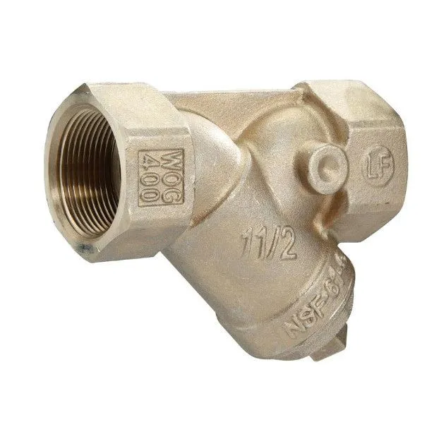 Febco - LF650A-11/2 - 1 1/2 Lead Free Wye Strainer, 20 Maglia Screen, Tapped Retainer Cap, Closure Plug 0122979