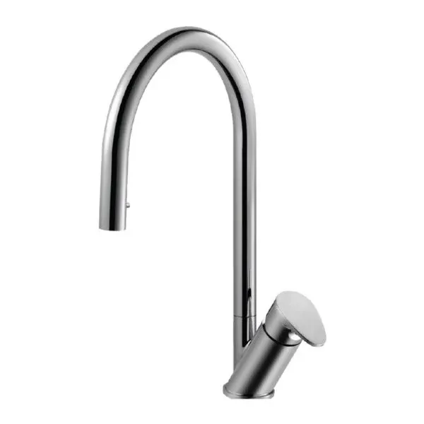 Interruttore ad Aria Hamat - WAPD-1000 PW - Semplice Function Hidden Pull Down Kitchen Faucet Pewter