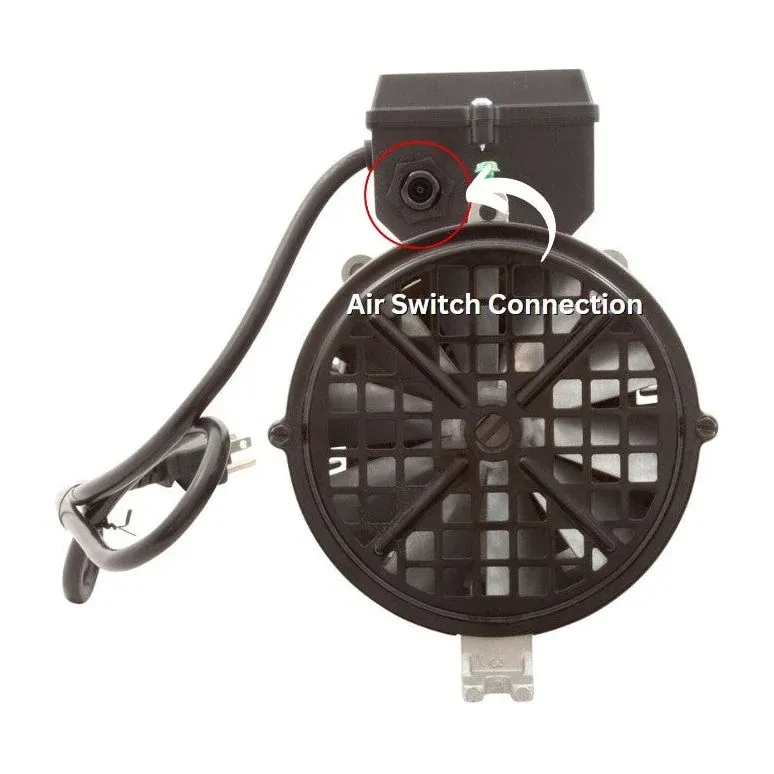Motore di Ricambio Scratch and Dent Waterway Plastics 7.5 AMP Bath Pump-SD1